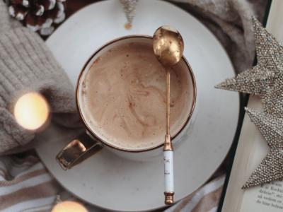 Kaffe  og julepynt